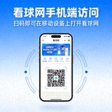 看球网手机端访问二维码，扫码即可在移动设备上打开看球网
